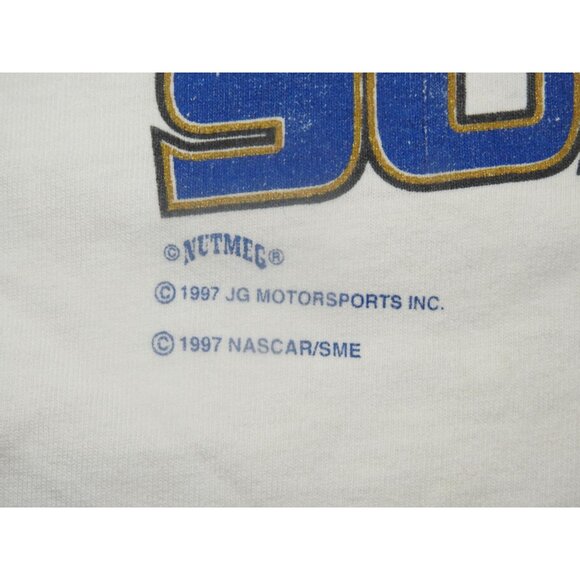 Vintage Jeff Gordon Two Time NASCAR Champion 1995 1997 Single Stitch T-Shirt XXL - Picture 6 of 9